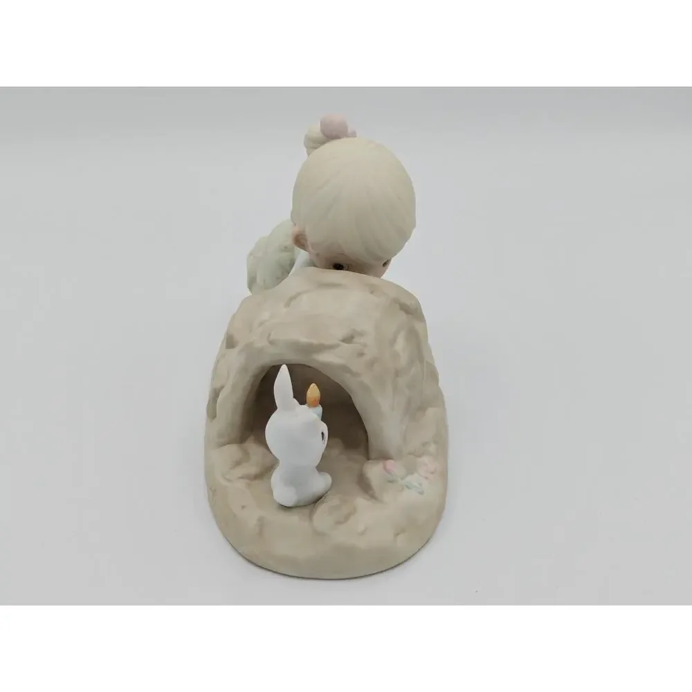Precious Moments Theres A Light At The End Of The Tunnel Enesco 521485 1990 OG